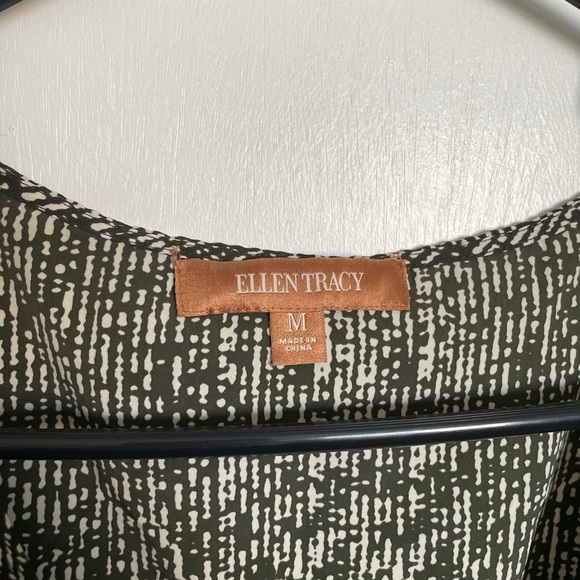 Ellen Tracy Pleated Sleeveless Top - Size M - Picture 5 of 11